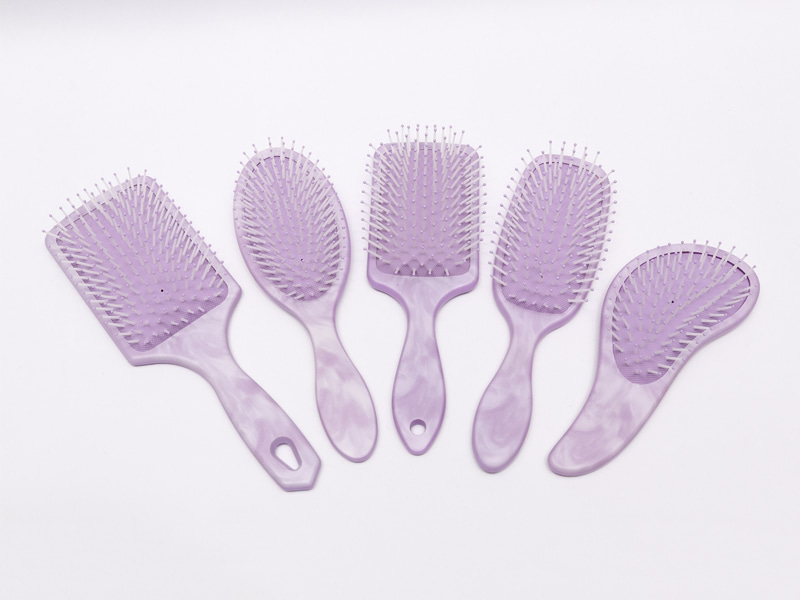 Díszes nyomatú, detangling légpárnás hajkefe