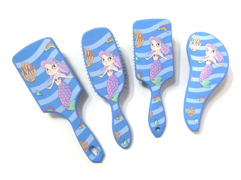Nyomtatás Detangling Paddle hajkefe