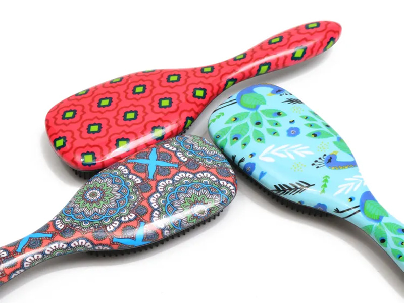 Párna nylon, göndör, detangling hajkefe