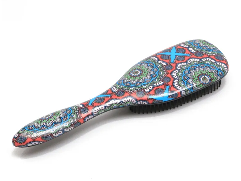 Párna nylon, göndör, detangling hajkefe