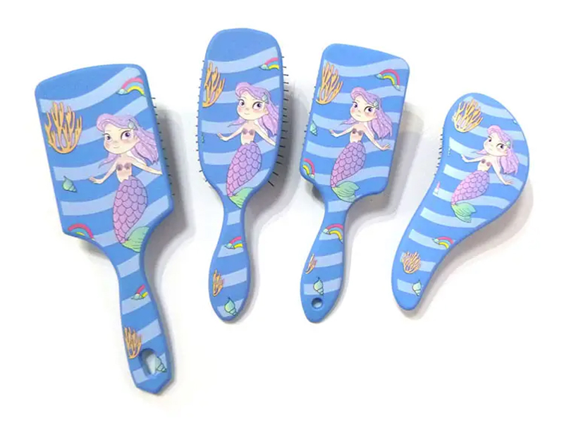 Nyomtatás Detangling Paddle hajkefe