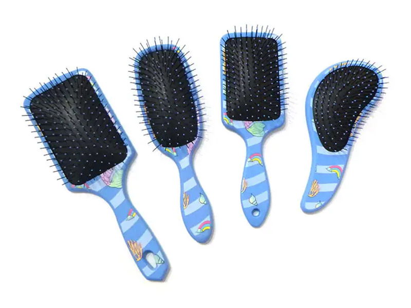 Nyomtatás Detangling Paddle hajkefe