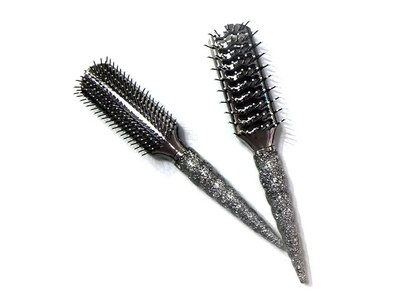 Detangling göndör hajszárító kerek forró hajszárító hajformázó