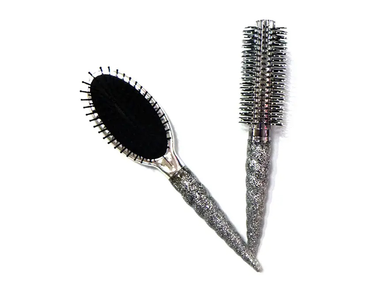 Detangling göndör hajszárító kerek forró hajszárító hajformázó