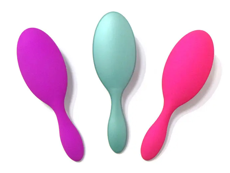 Detangling Brush Gumi bevonatú hajkefe