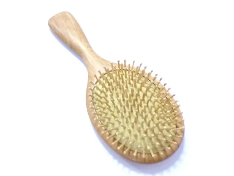 Baba Paddle Fa masszázs hajkefe